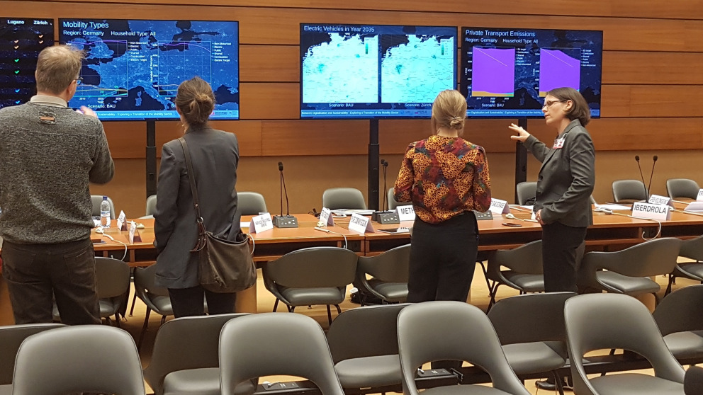 The stakeholder empowerment tool attracted plenty of interest at the UNECE Sustainable Energy Week.