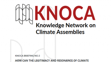 How can the legitimacy and resonance of climate assemblies in wider society be ensured.PNG
