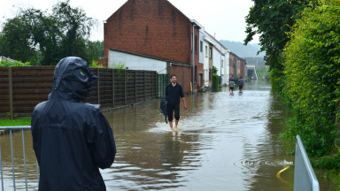 Hochwasser Belgien